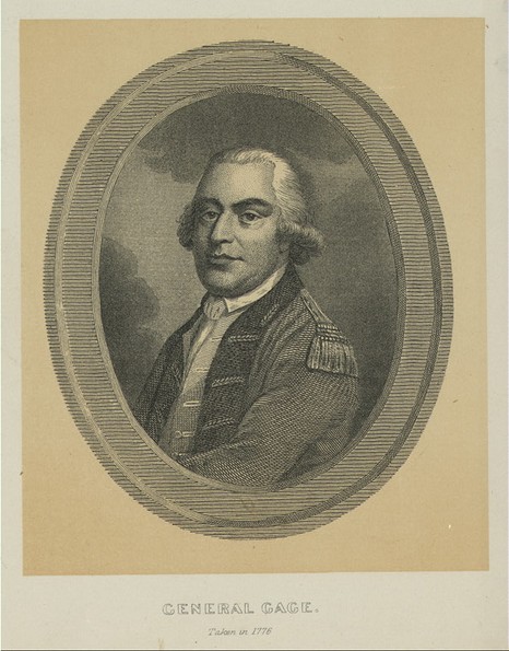 Genl. Thomas Gage