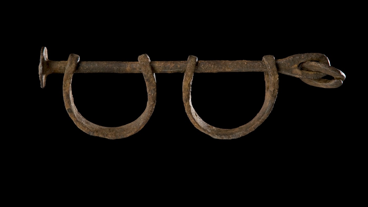 Wrought Iron Leg Shackles