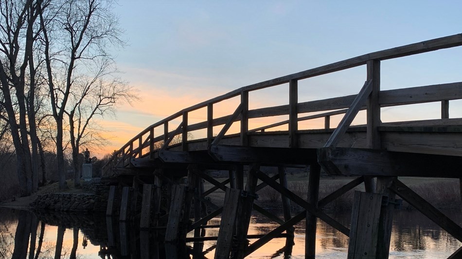 Replica of North Bridge as it stands today.